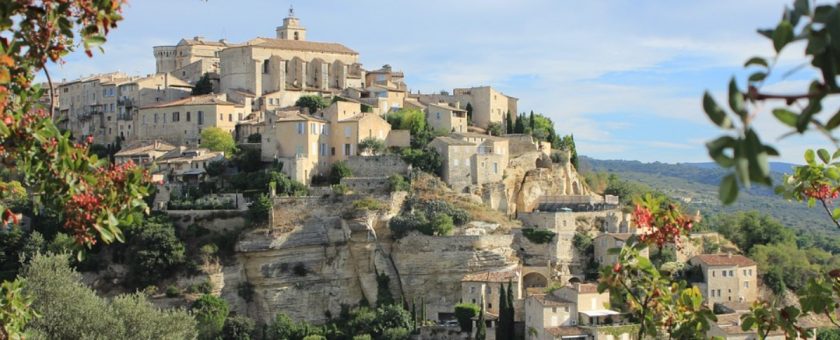 Image of a Medieval town in the South of France